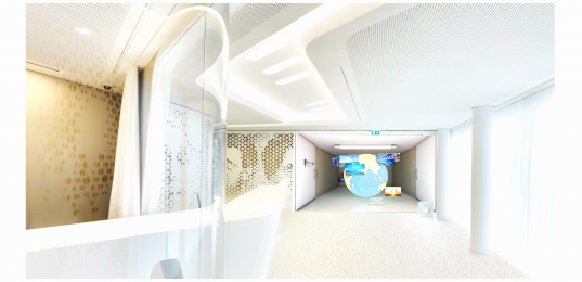 Projection mapping indoor